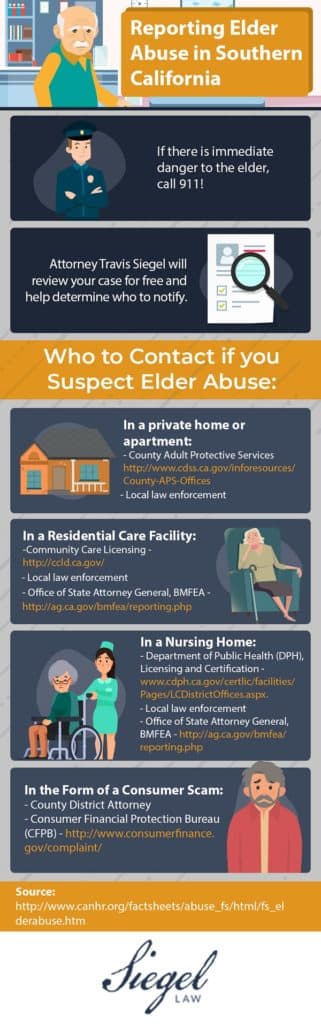 Report Elder Abuse In Southern California Siegel Law